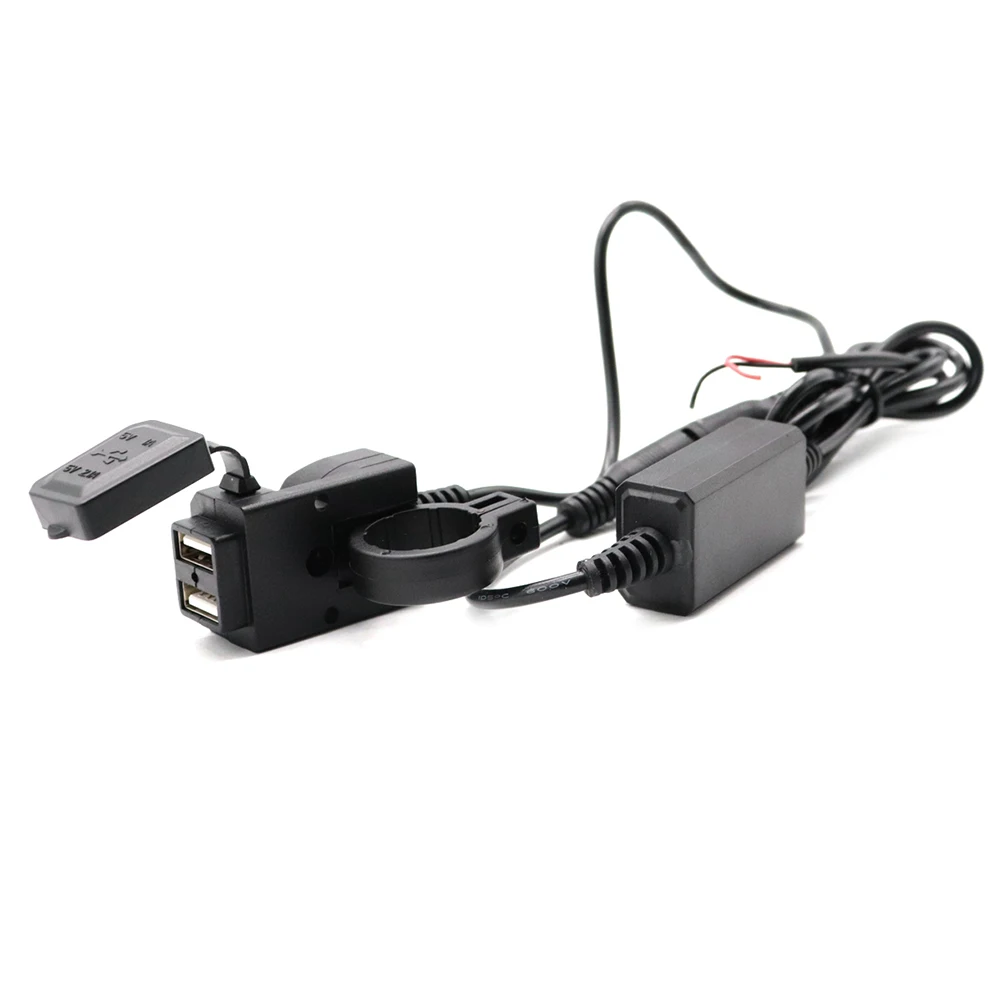 

Motorcycle Socket USB Cable Adapter for Mount with Camera Handlebar Digital