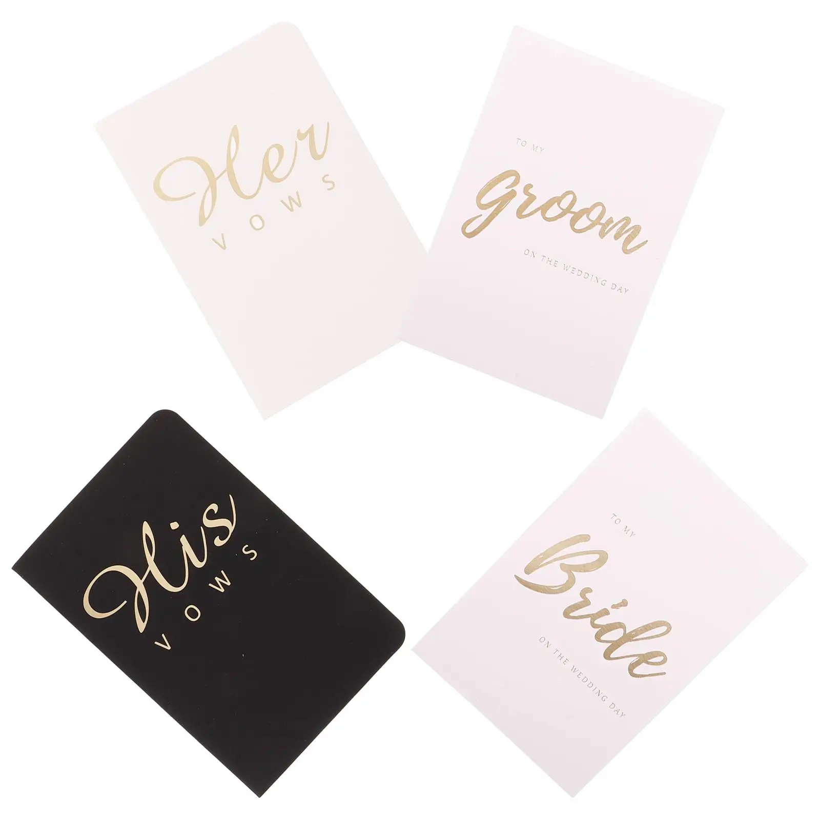 

Wedding Speech Book Registry Notebook His and Hers Vow Books Oath Engagement Present Paper Linen Hard Cover Vows Hardcover