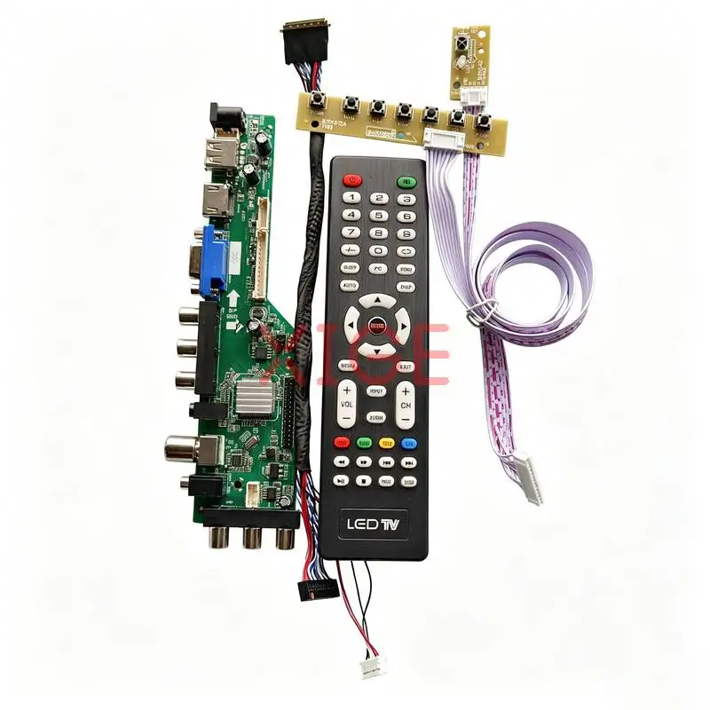 

For LTN184HT05 N164HGE N184H6 N184HGE Controller Board DIY Kit Laptop Panel 1920*1080 1920x1080 LVDS-40 Pin DVB/USB/AV/VGA/HDMI