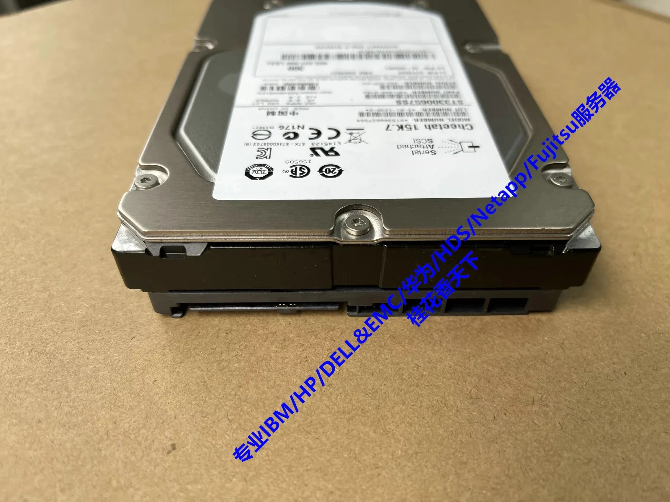 Usado para Lenovo 03X3621 300G 15K SAS 3,5 polegadas 67Y2503 ST3300657SS