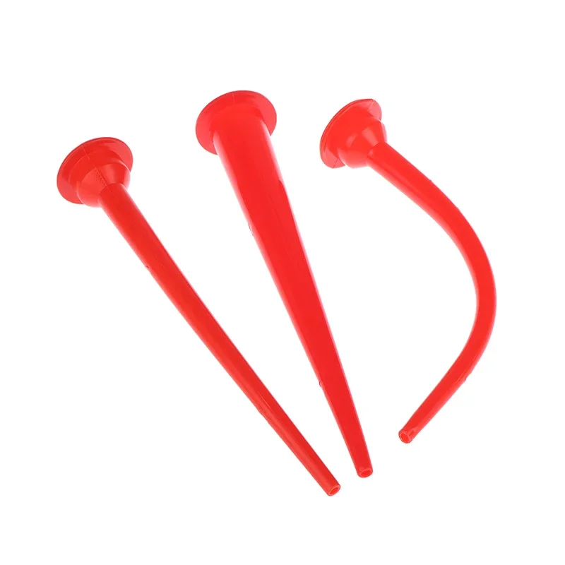 Applicatore di ugelli per calafataggio in plastica Strumento di estensione per calafataggio per salsicce Camber / Set di ugelli per calafataggio lunghi