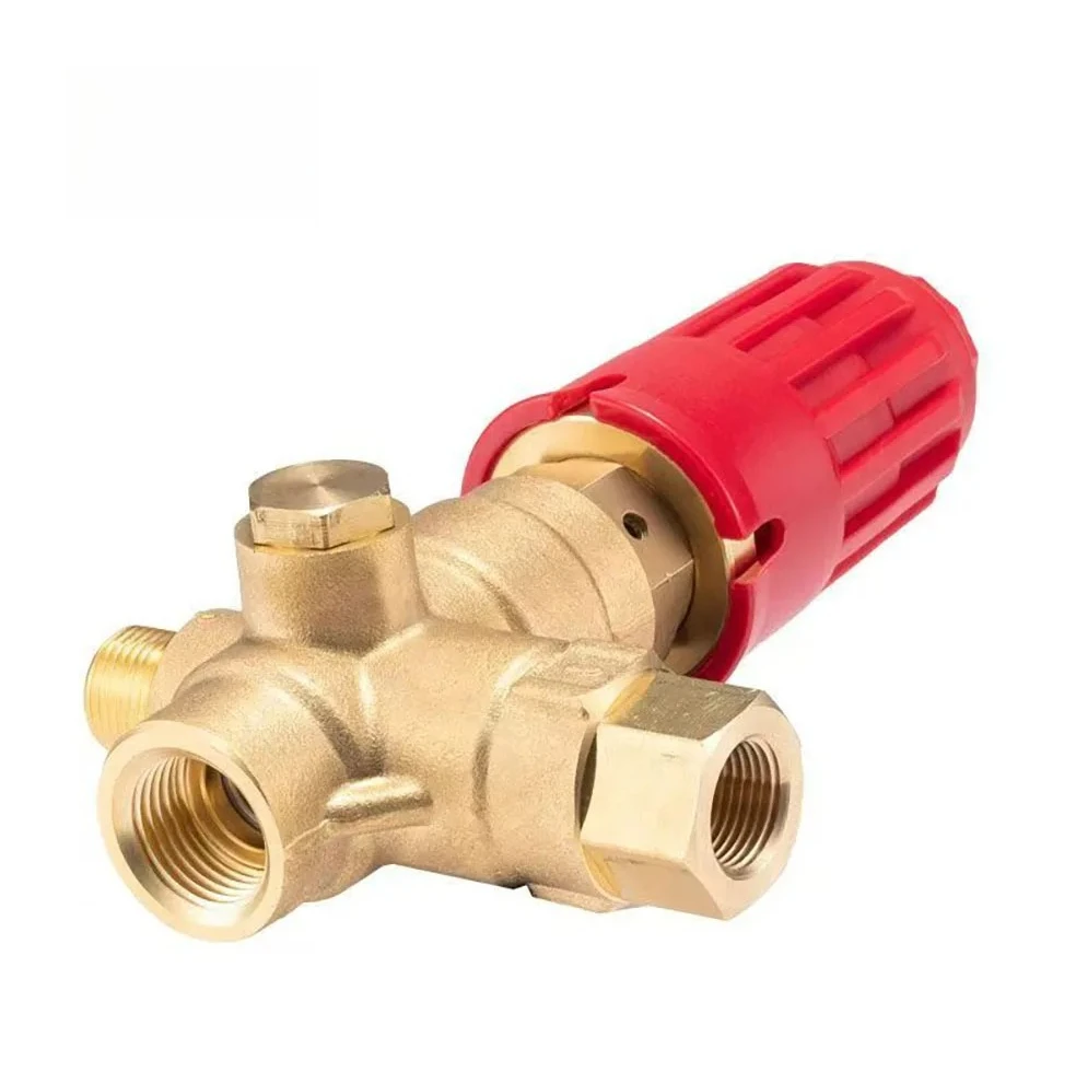 

350 Bar 40lpm high pressure Washer Parts triple plunger pump regulating valve regulator unloader Bypass Unloader Valve