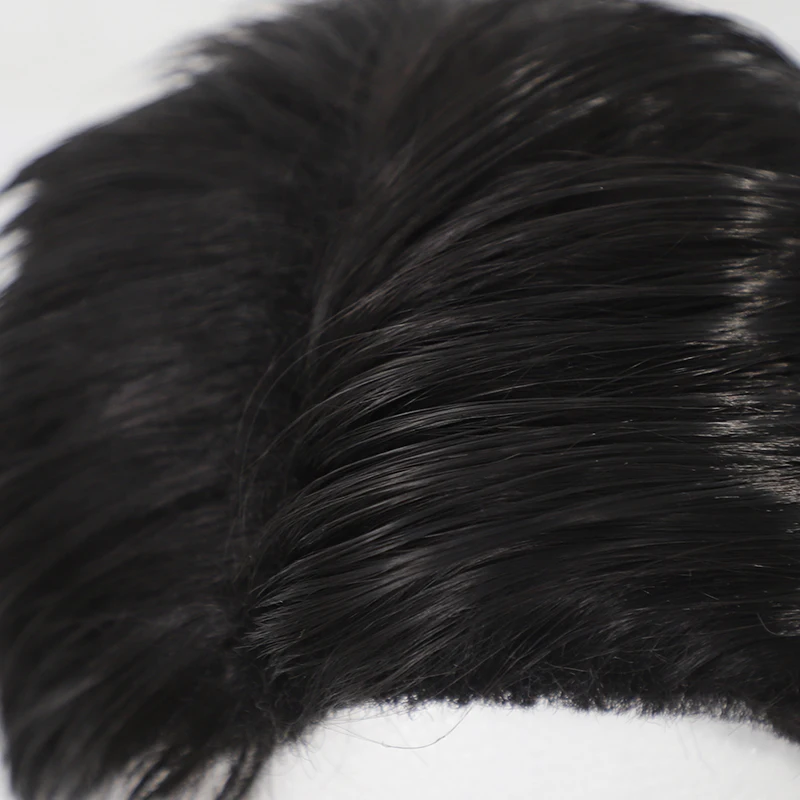 ゲーム リンバス・カンパニー ミュールソー ‌   コスプレウィッグ黒ショート耐熱人工毛ハロウィンカーニバルパーティー小道具女性男性