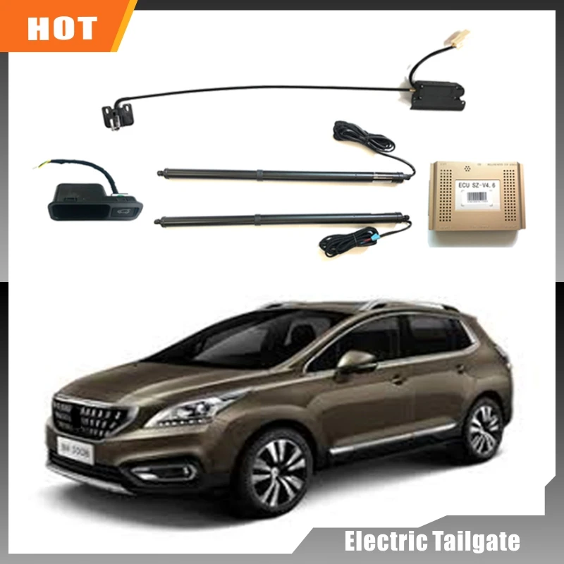 auto spare parts Automatic Power Tailgate for peugeot 3008 Anti-Pinch Height Adjustable Automatic Power Li
