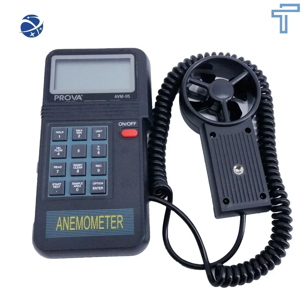 

PROVA AVM-05 Thermo Anemometer Tester Digital Air Flow Velocity Meter Wind Speed Tester 0.0-45m/s