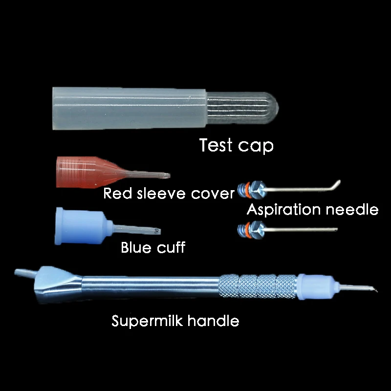 Eye Superlactation Handle Blue Sleeve Test Cap Alcon Blue Sleeve Straight Curved Syringe Needle