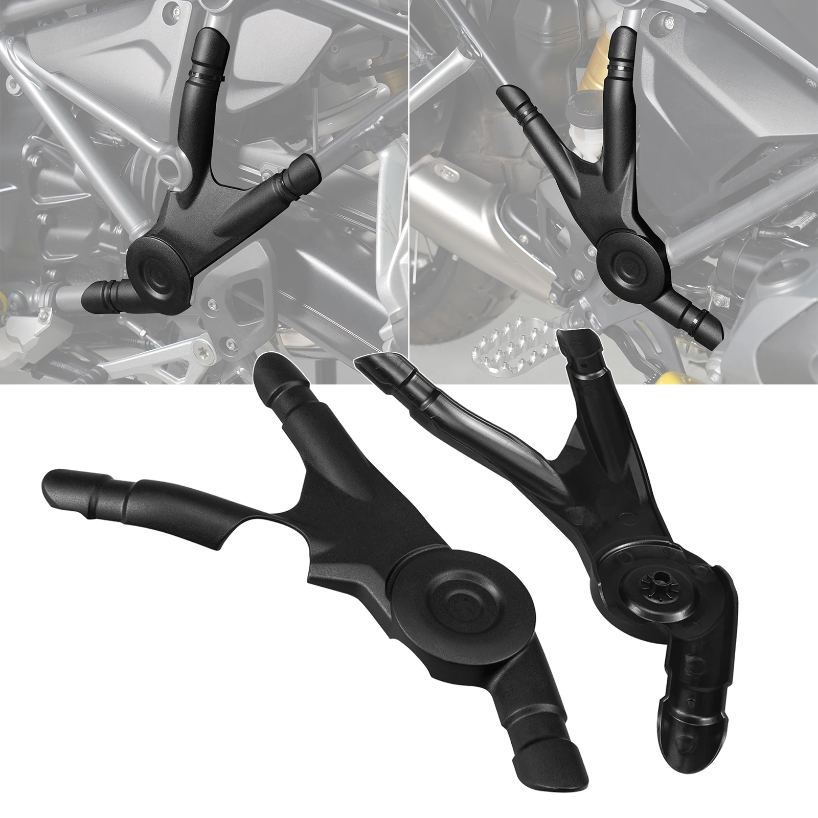 Para 2016 2017 2018 BMW R1200GS protectores de marco cubiertas de envoltura de marco de motocicleta para BMW R1200GS Adventure R1200GSA 2013-2018