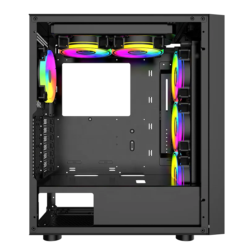 Mini Itx Custom RGB Glass Desktop PC Gaming PC Tower Case