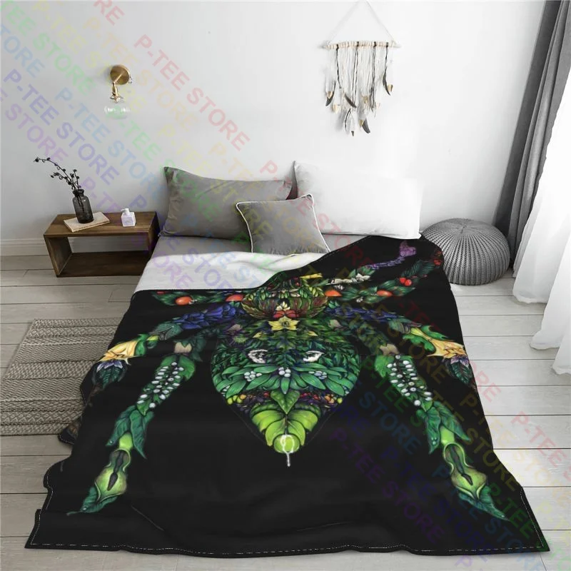 Baroness Poisen Spider Blanket Thick On Couch Plus Velvet Bedding Throws Mechanical Wash