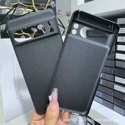 Carbon Fiber Case for Google Pixel 8 Pro /Pixel 8 600D Aramid Fiber Phone Cover Shockproof Protective Cover