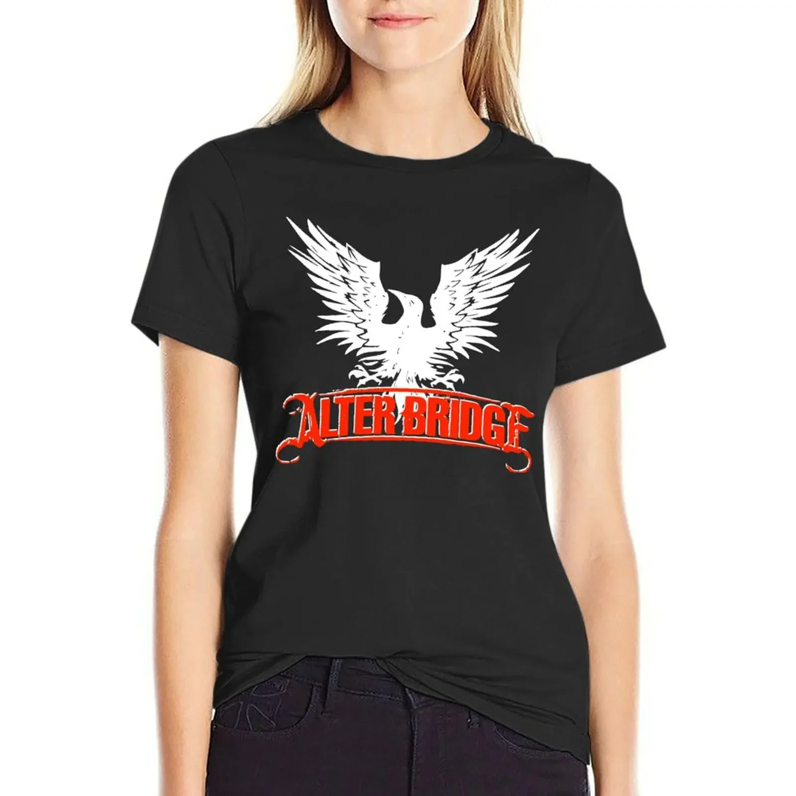 

Alter Bridge T-Shirt Blouse blacks animal prinfor anime clothes white t shirts for Women