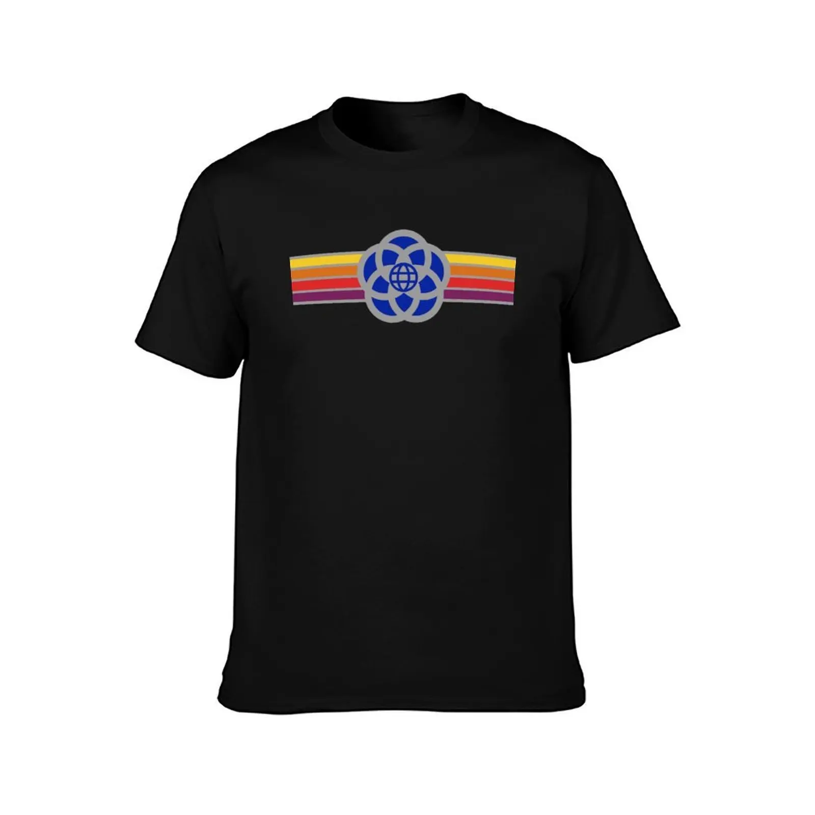 Old Epcot Logo Tee Shirt T-Shirt Plus Size Basic Cotton T-Shirt
