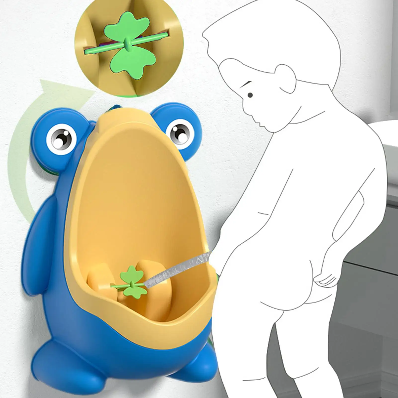 

Писсуар для приучения к горшку, стоячий писсуар для малышей, настенный унитаз, интерактивный съемный унитаз для детей, решение для детской ванной комнаты