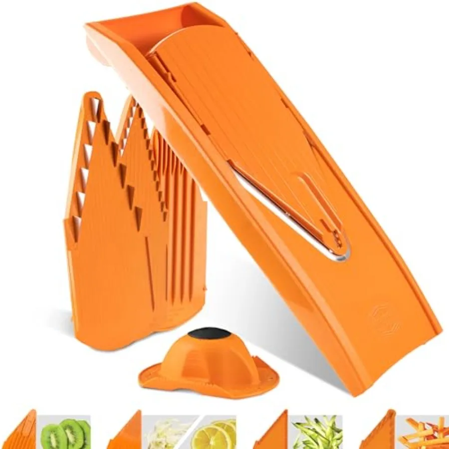 

Набор для начинающих V Mandoline Slicer Kitchen V1 ClassicLine | Терка для овощей Börner - качественная продукция, сделано в Германии, цвет: оранжевый