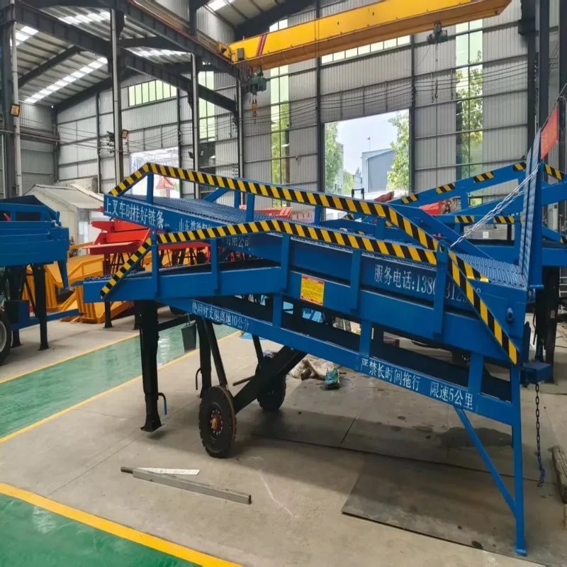 Unloading platform Telescopic forklifts, high-load artifacts, container cargo loading and storage equipment