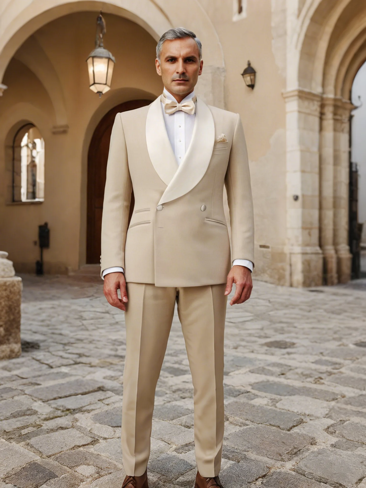 

Модные мужские костюмы, комплект из 2 предметов, пиджак с острым лацканом, двубортный свадебный смокинг, облегающие костюмы на заказ, Hommes