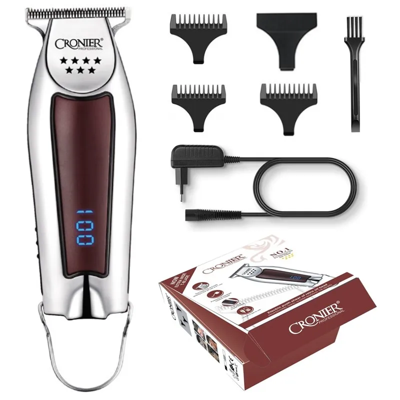 Cordless Professional Powerful Hair Trimmer For Men Beard Hair Clipper Hair Cutting Kit Rechargeable Haircut Finishing Machine