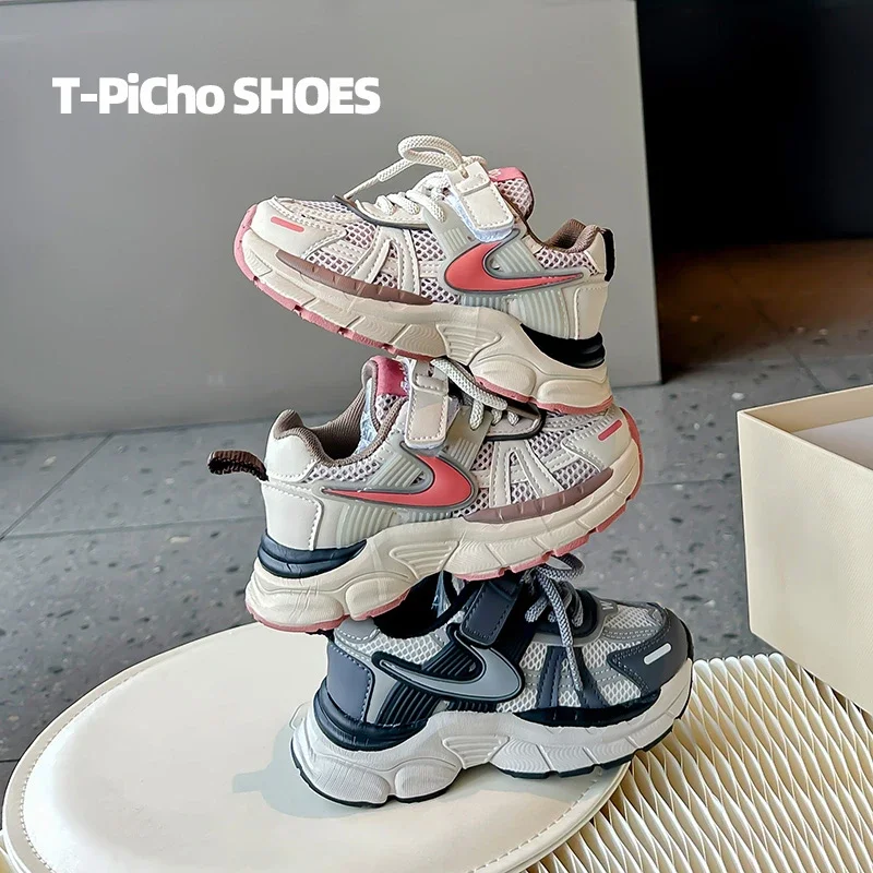 Kids Shoes for Boys Girls Soft Sneakers New 2024 Fashion Sports Running Shoes Children Flat Casual Baby Toddler Outdoor Shoes