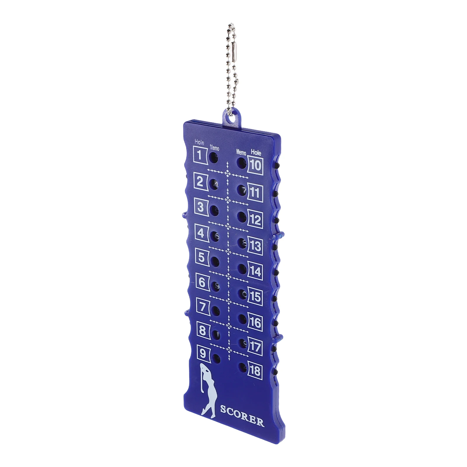 

Golf Score Counter Portable 18 Hole Strip Scoreboard Plastic Golf Scorer Tennis Accessories Volleyball Mini Scorekeeper Pocket