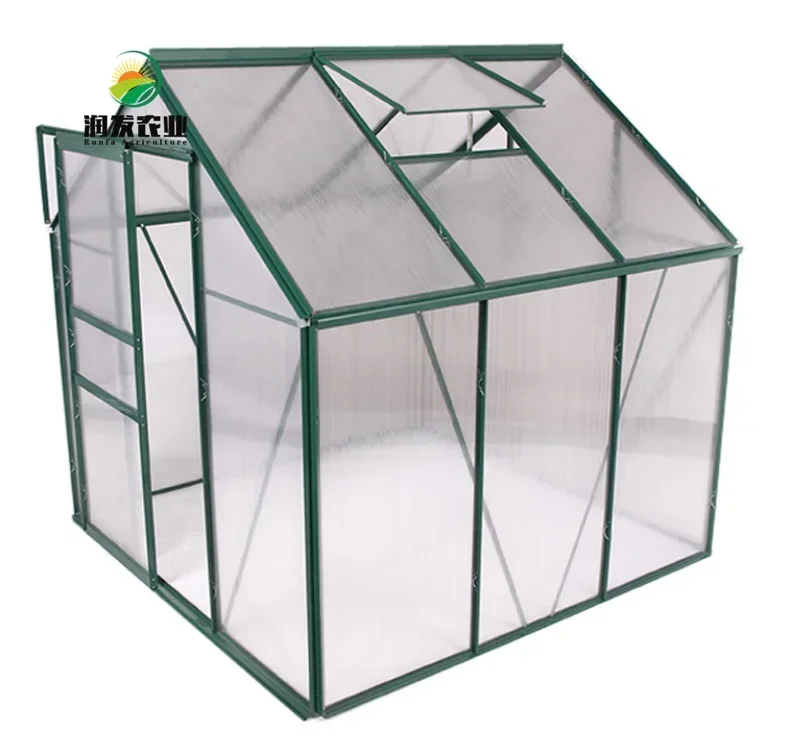 Pc Sheet Frame Low Cost Polycarbonate Used Commercial Greenhouse Sale Green House Agricultural Other Single-Span Greenhouses