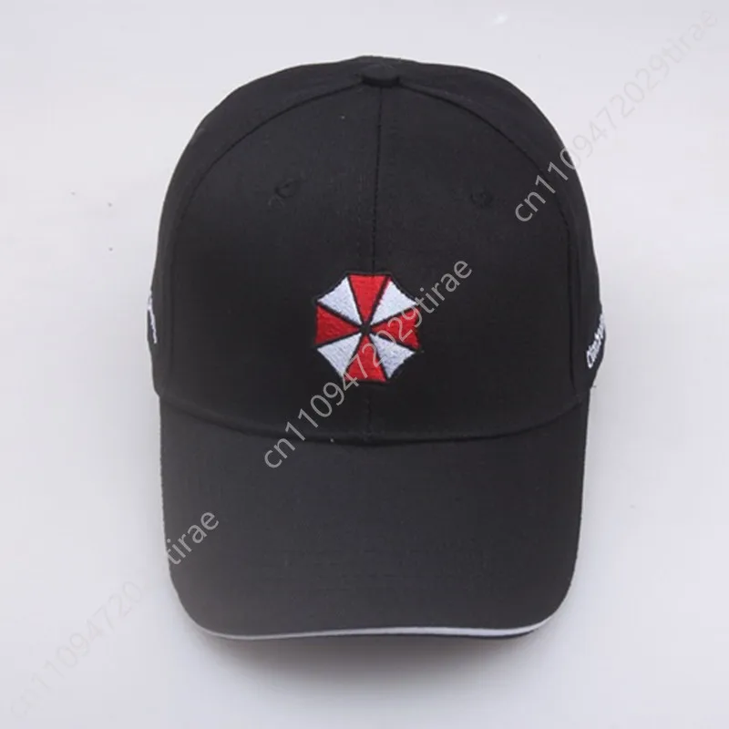 Adult Outdoor Sunscreen Hats Residents Evils Protective Umbrella Baseball Cap Umbrella Corporation Symbol Unisex Adjustable Hat