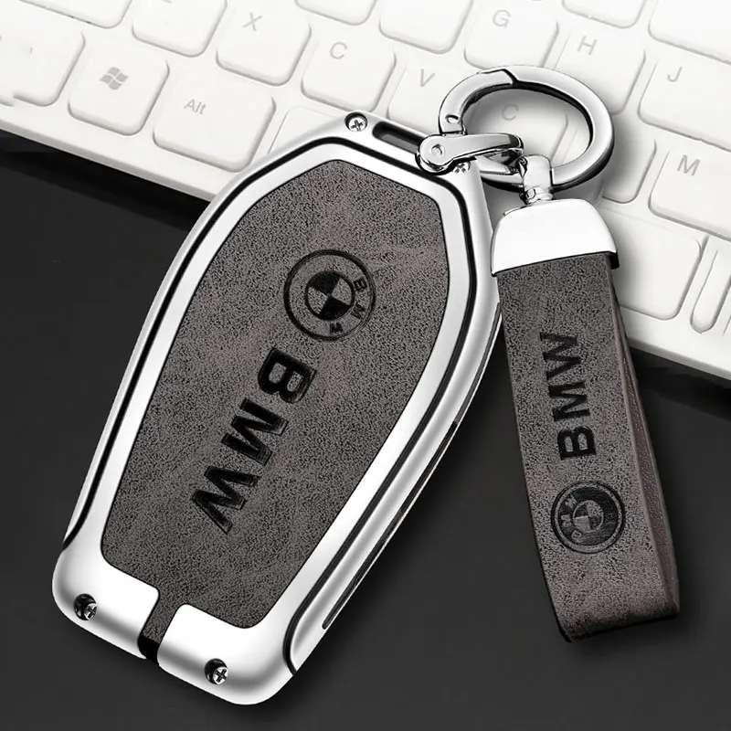 

Zinc Alloy Car Key Case Cover For BMW X7 X5 5 7 Series G11 G12 G30 G31 G32 i8 I12 I15 G01 G02 G05 G07 Key Protector Smart Touch