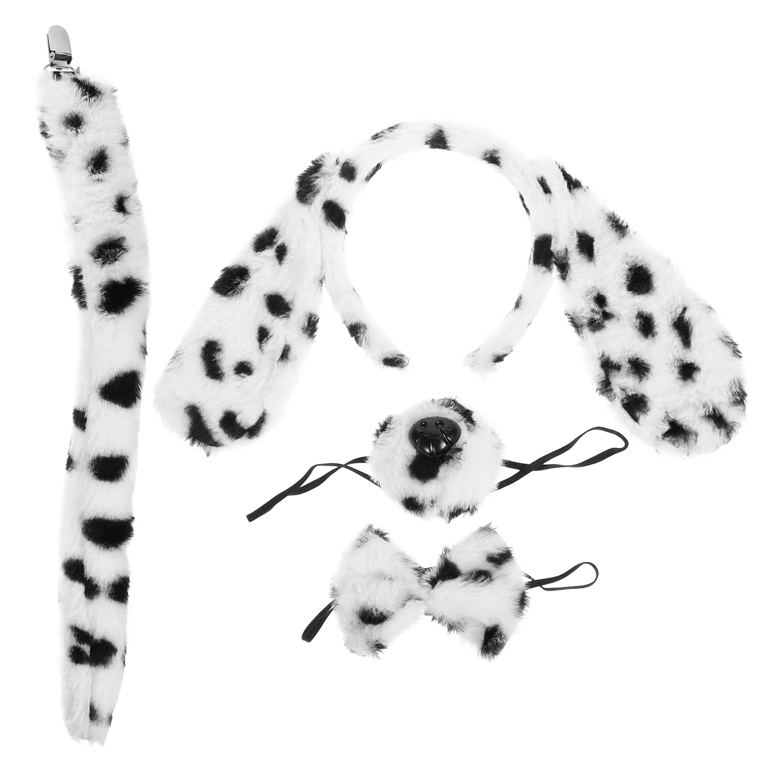 Dog Clothing Chrome Ratchet Rug Chainsaw Floor Party Headband Headpiece Ears Set Child