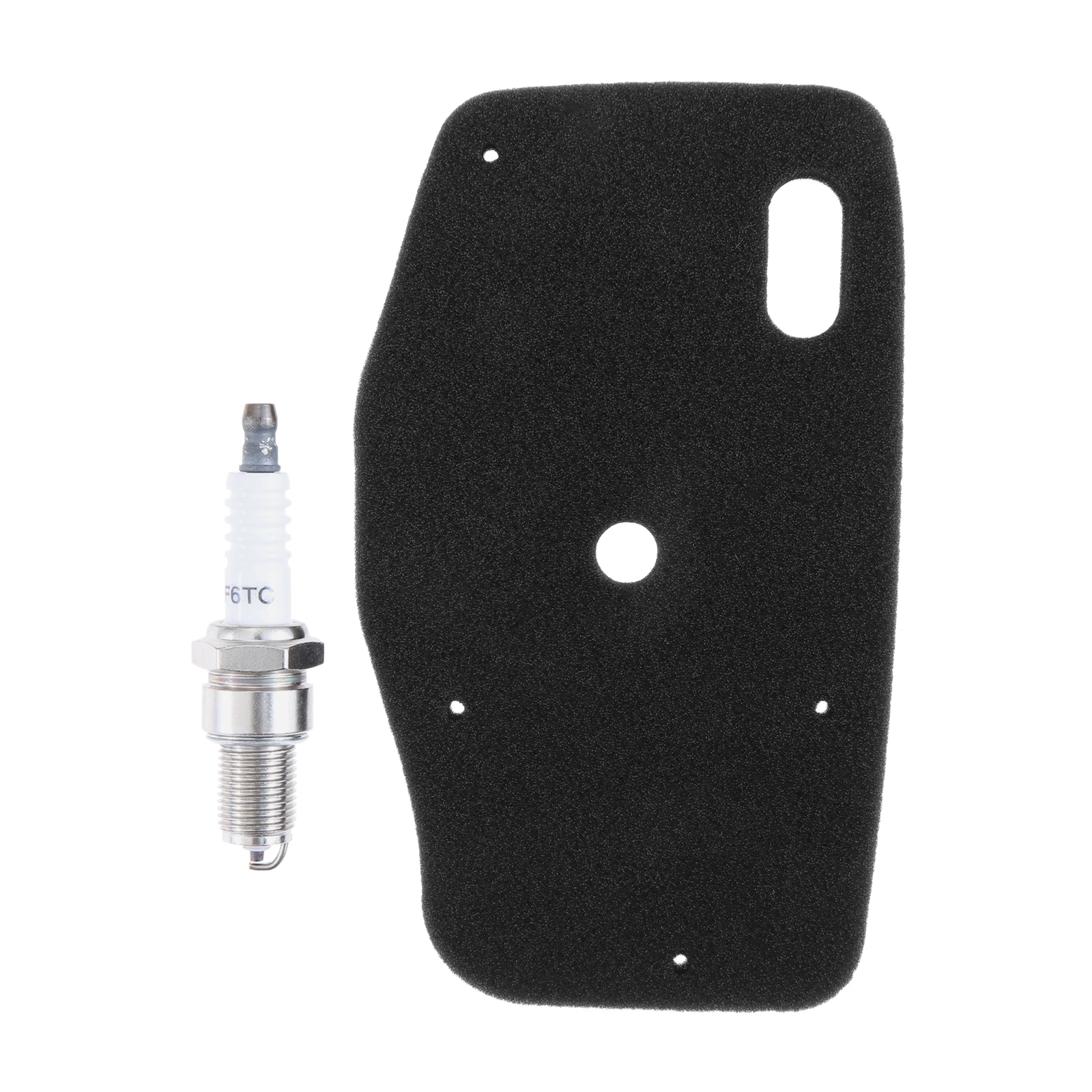 1Pc Air Filter With 1 Spark Plug Aftermarket Replacement For Yamaha 3L5-14451-00-00 QT50 1979-1987 Air Filter Cleaner Element