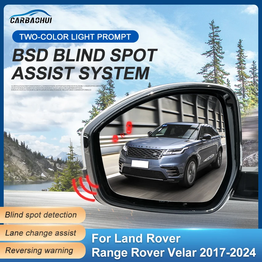 Car BSD BSM BSA Blind Spot Detection System Lane Change Assist Radar Parking Sensor For Land Rover Range Rover Velar 2017-2024