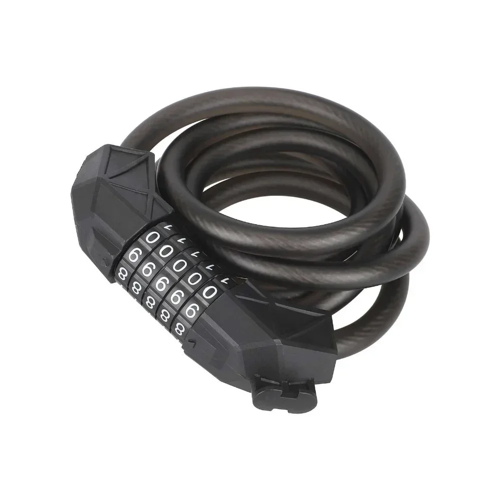 

Heavy-duty Bicycle Lock Security E-bike Security Lock Black Bicycle Cable Lock Extra-long Chain Steel Wire Cable