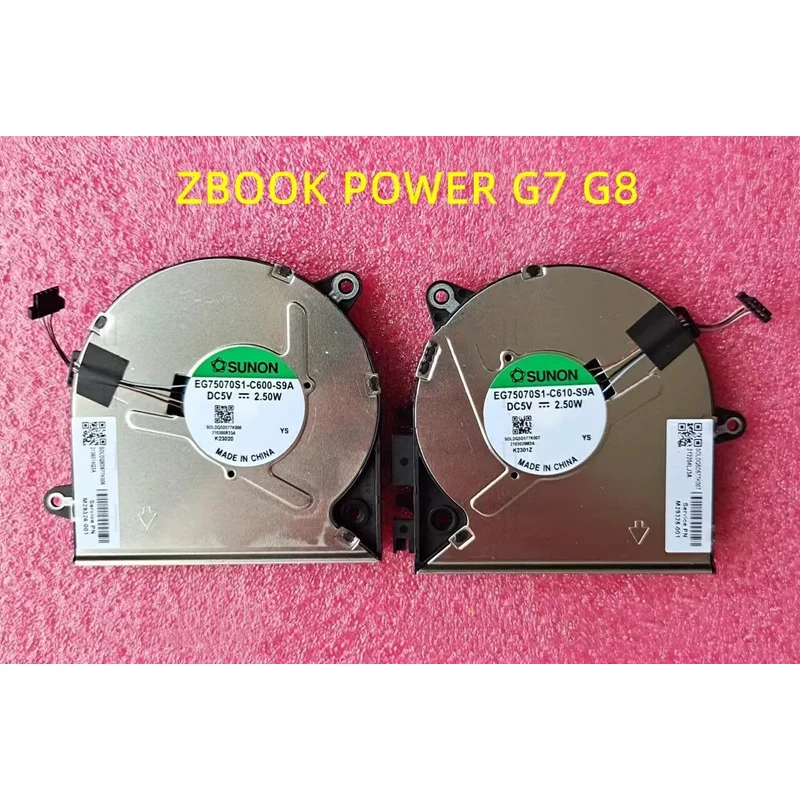ZZZZ новый для HP zhan99 G3I ZBOOK Power G7 G8 HSN-Q26C Q36C охлаждающий вентилятор для процессора и графического процессора