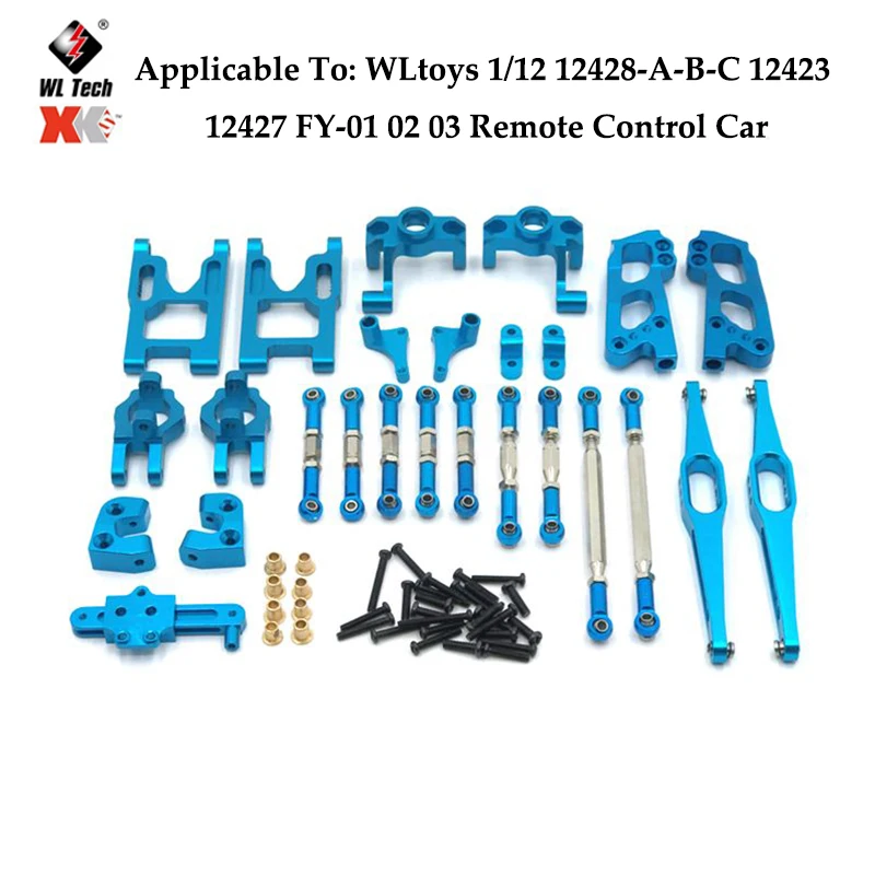 Wltoys 12428 1/12 Rc Accesorios Para Coche, Motor Diferencial, Rueda De Carrocería,grupo De Eje, Engranaje, Brazo Oscilante Para