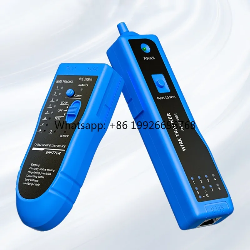 RJ45 RJ11 Multifunctional Intelligent Line Checker Network Cable Diagnose Tester for Network Telephone