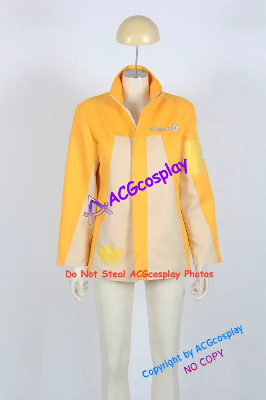 Moune Gosei Yellow Cosplay Costume Jacket Only  Tensou Sentai Goseiger Cosplay Costume acgcosplay Garment