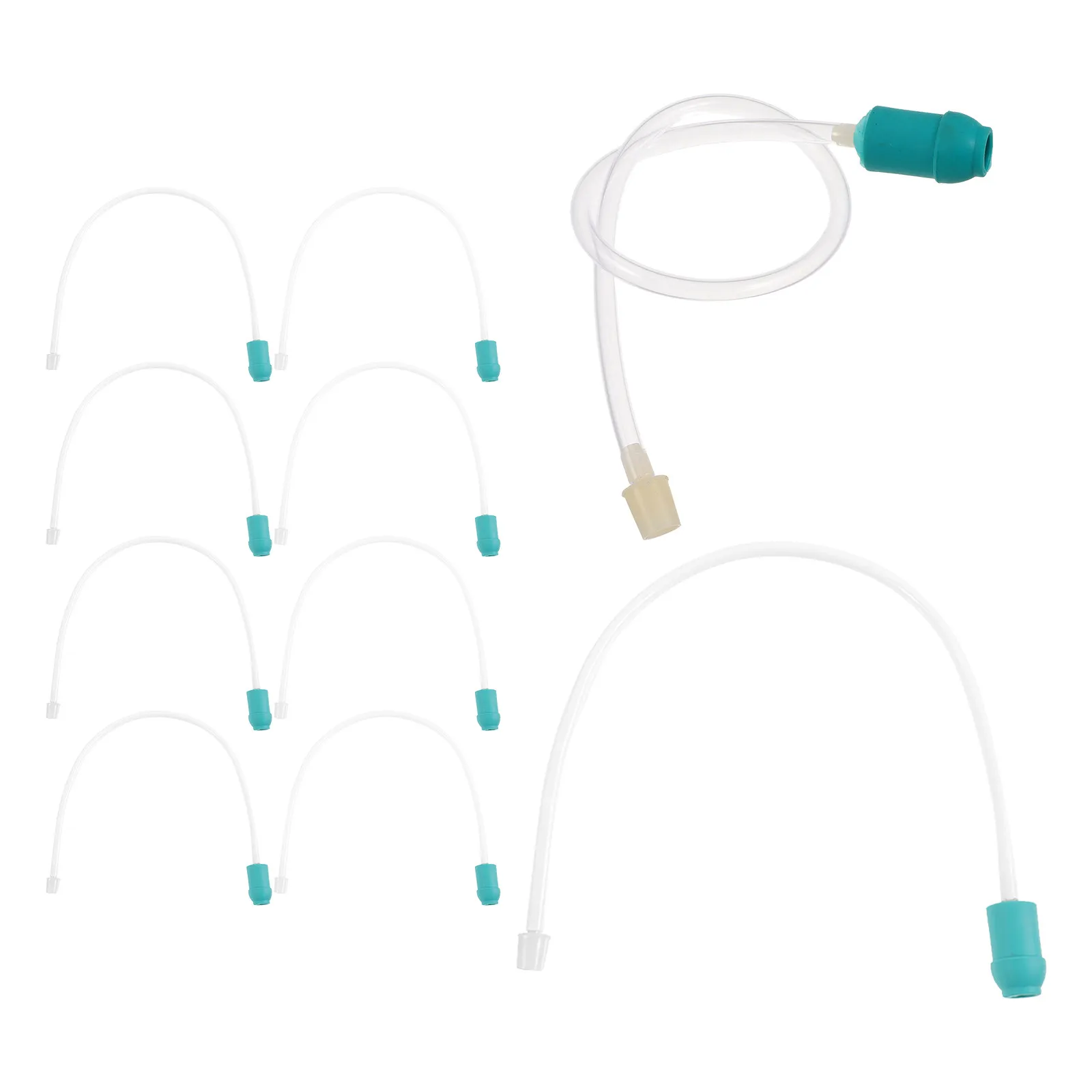 

10Pcs Vacuum Hose Extension 40Cm Cupping Machine Connecting Pipe Reusable Transparent Tubing for Dry Cupping Therapy Secure Fit