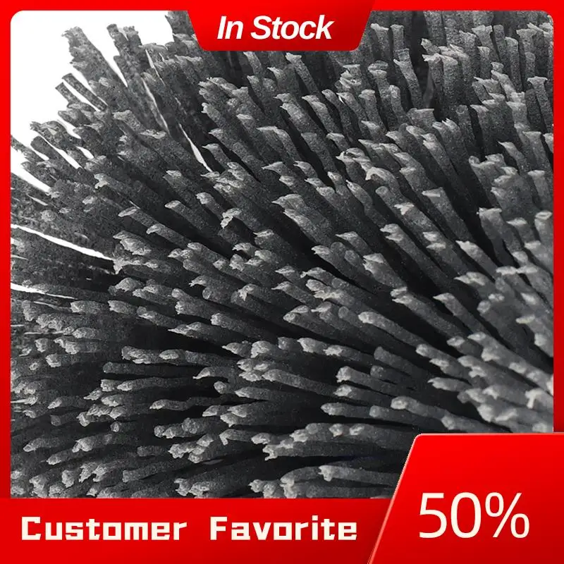

AT03 Top 120X100x19mm Nylon Abrasive Wire Drum Polishing Wheel Electric Brush For Woodworking Metalworking Brush Tool