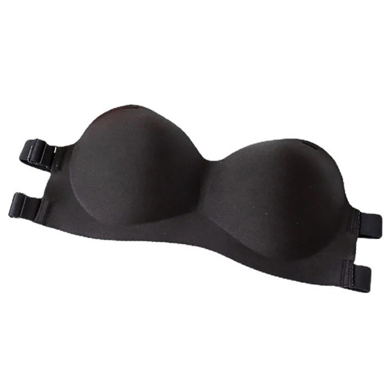 Soutien-gorge d'été sans bretelles pour femmes, design bandage dorsal, sexy, poitrine, sans fil, doux, respirant, solide, invisible