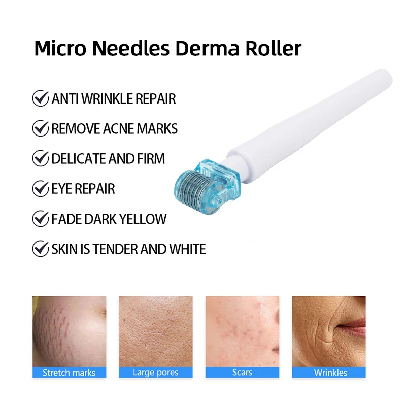 3in1 S1 Derma Roller 49pin 64pin 112pin Roller Head Tight Hydration Skin Anti Spot Acne Shrink Repair Deep Line Lift Mesotherapy