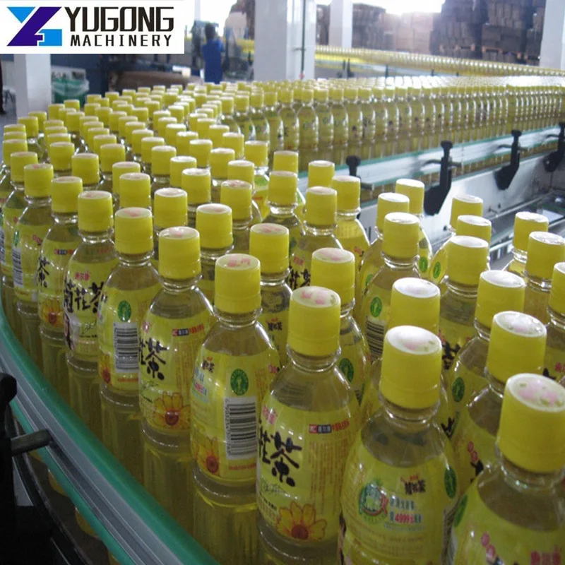 YUGONG Automatic In Plastic PET Bottle CSD Carbonated Beverage Soda Water Soft Drink Cola Rotary Filling Machine Production Line