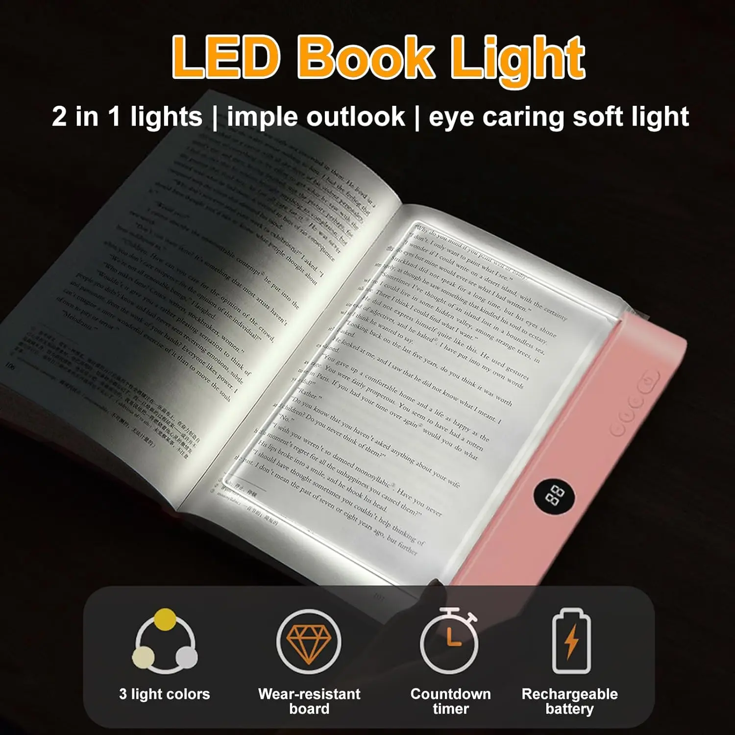 Book Light, Recharg… - image