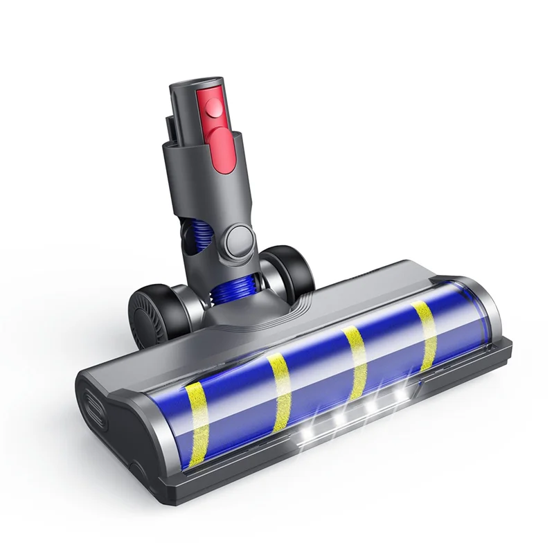 

The New Floor Brush Head For Dyson V7 V8 V10 V11 V15 Vacuum Cleaners Attachments With LED Lights Replacement Accessories