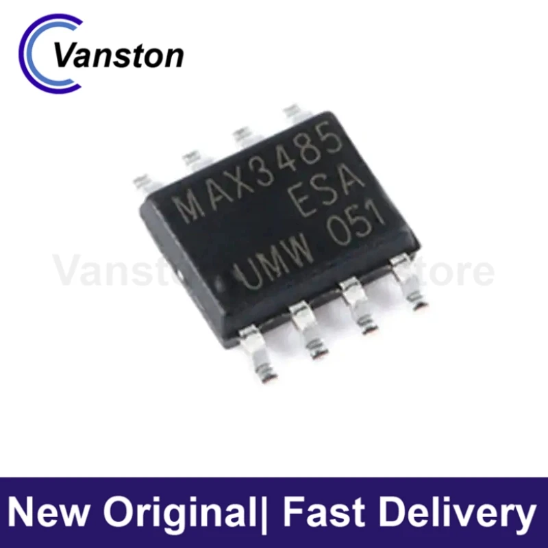 10pcs MAX3485ESA SOP-8 Transceiver 12Mbps RS-485/RS-422 Interface Chip Components