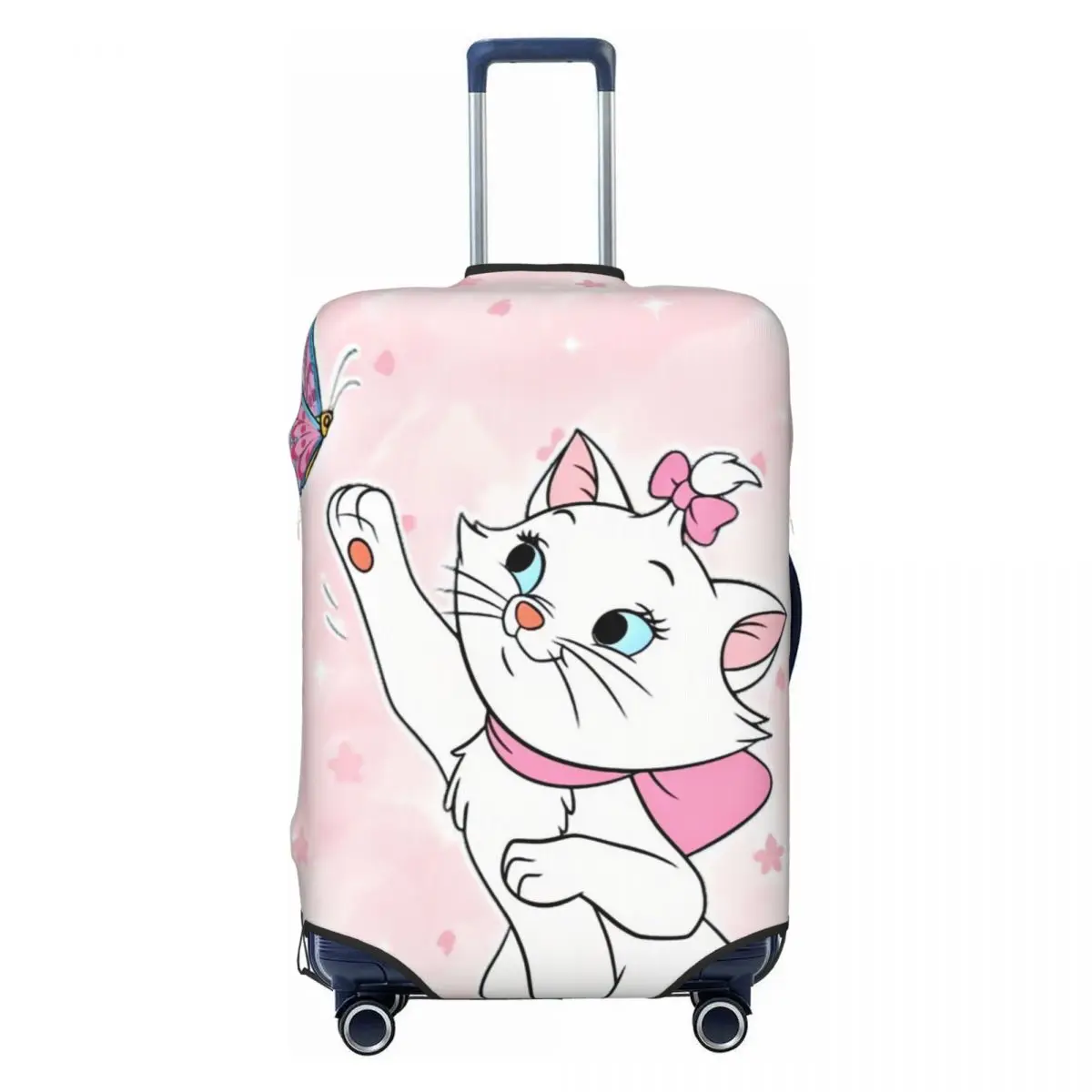 

The Aristocats Marie Cat Suitcase Cover Elastic Cartoon Kitten Luggage Protective Covers for 18-32 inch