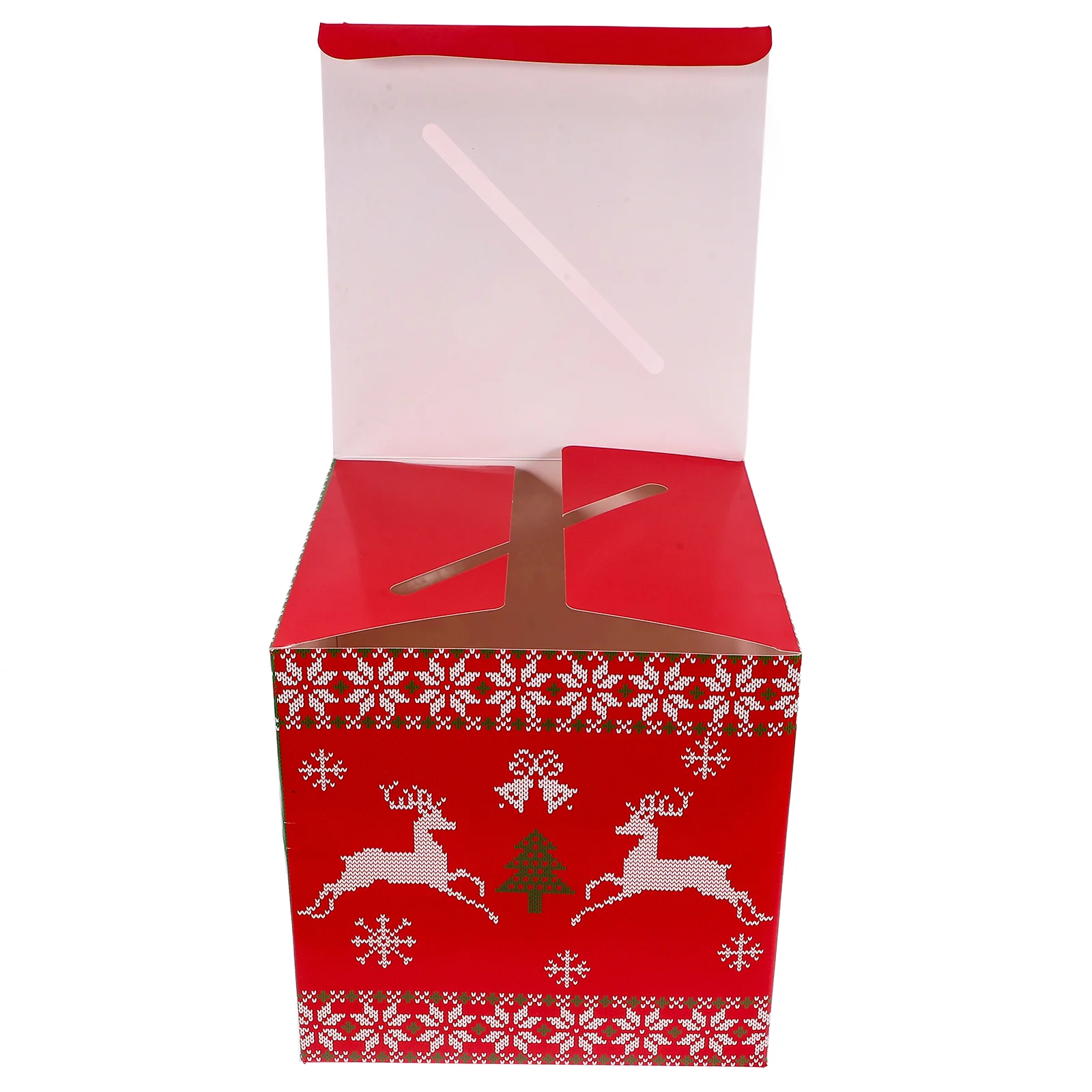 

Christmas Ballot Box Raffle Ticket Container Boxes Card Paper Containers for Tickets