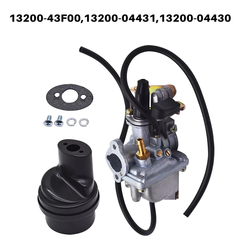 For Suzuki LT 50 LT50 LT-A50 2002-2005 W/ Air Filter Box Carburetor 13200-43F00,13200-04431,13200-04430