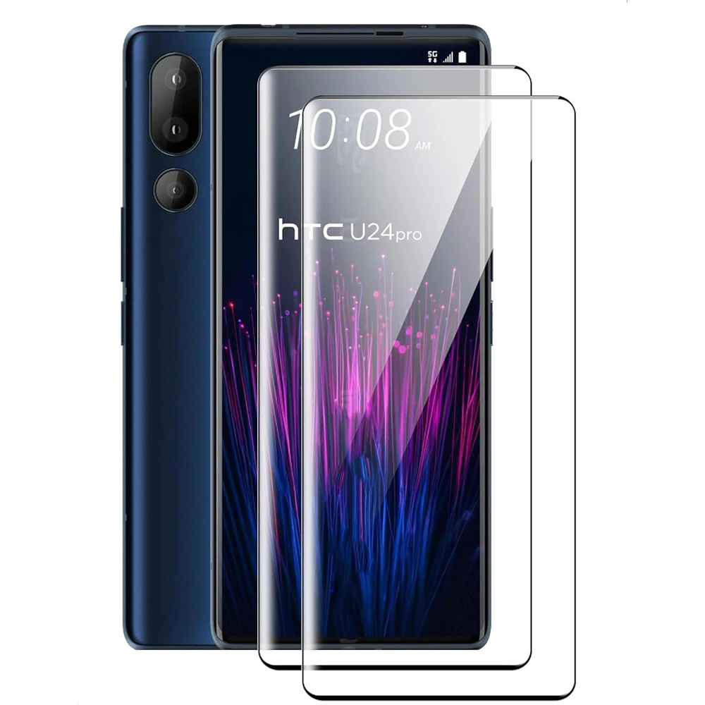 3D Curverd Protective Glass For HTC U24 Pro Tempered Glass Screen Protector For HTC U24 Pro