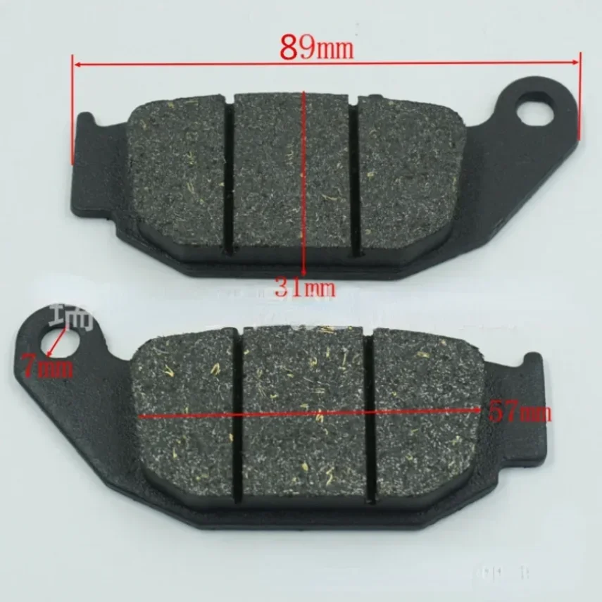 1pair Motorcycle rear brake pad front disc brake pad Fit for Lf150-10b 10s kp150 kpr150 Moto Motor Bike Front Brake Disks Pads