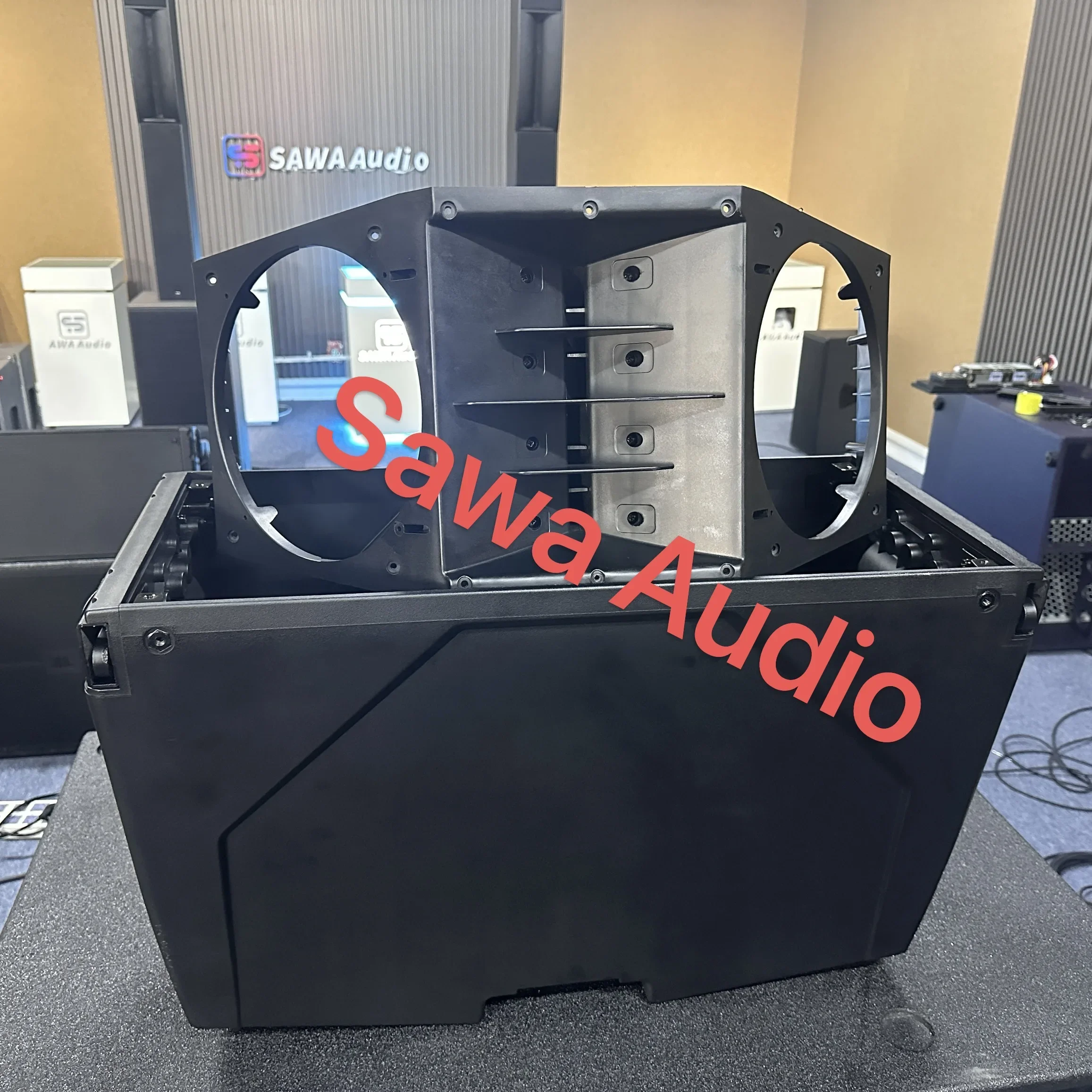 SAWA HDL 20A Dual 10 inch active speaker two-way rcf line array speakers pro speakers professional audio powered sound system