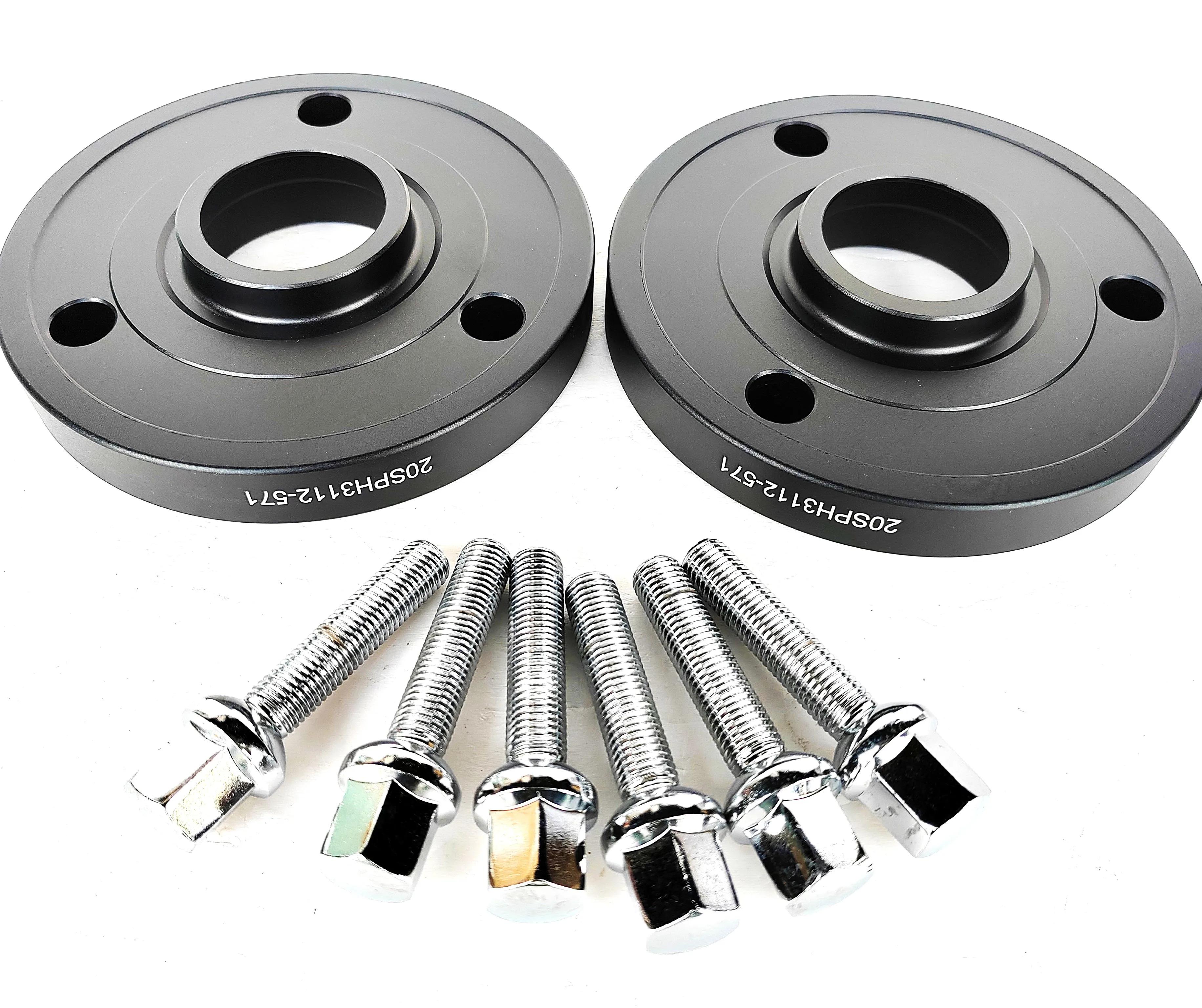 2x 20mm 3x112 Bolt Pattern / 57.1 Cb Pro-spacer Wheel Spacer|ball bolts 12*1.5 For smart fortwo 451 |Smart Fortwo 450 Smart