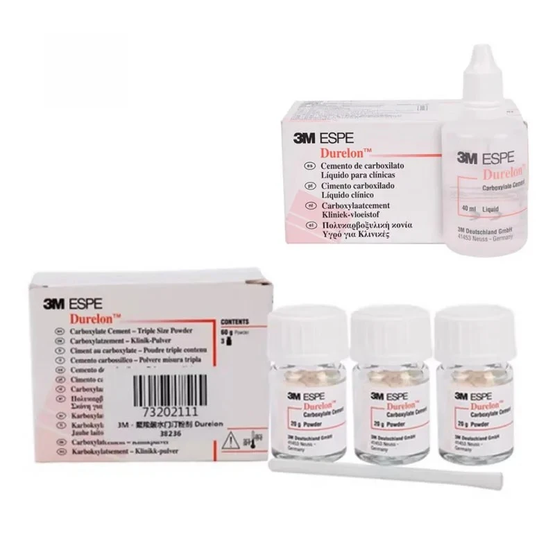 3M Dental Materials Dentistry 3M ESPE Durelon Carboxylate Dental Luting Cement Dentistry Bond Dental Lab Materials